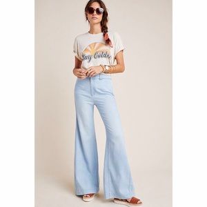 Anthropologie Pilcro High Rise/Waisted Flare Jeans